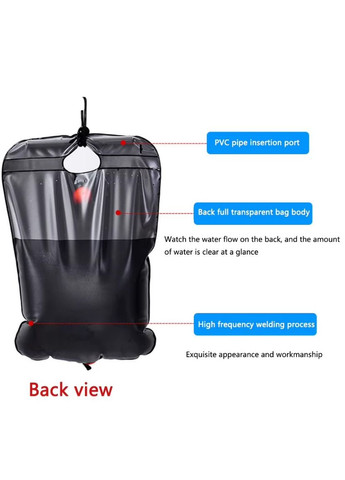 Портативний літній душ Camp Shower для кемпінгу та дачі переносний 20 л (2104618606) No Brand (344465703)