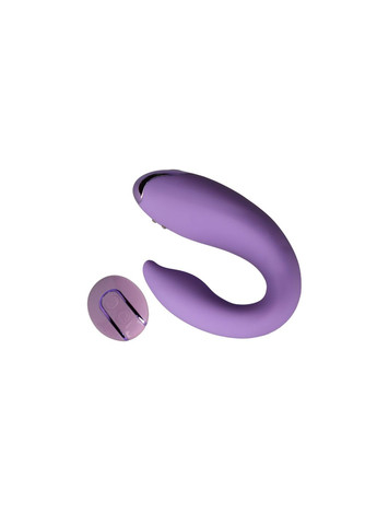 Вибратор для пар PleasureBerry violet, зарядный кейс, пульт ДУ - CherryLove FairyGasm (332209394)