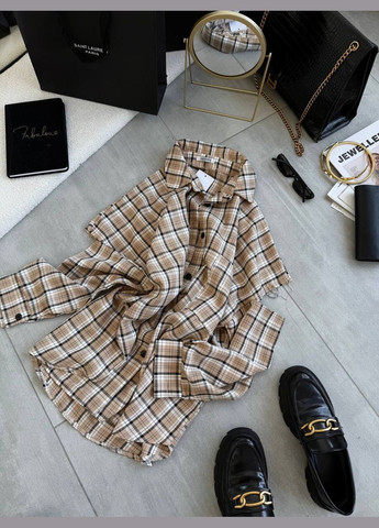 Жіноча картата сорочка No Brand (325417853)