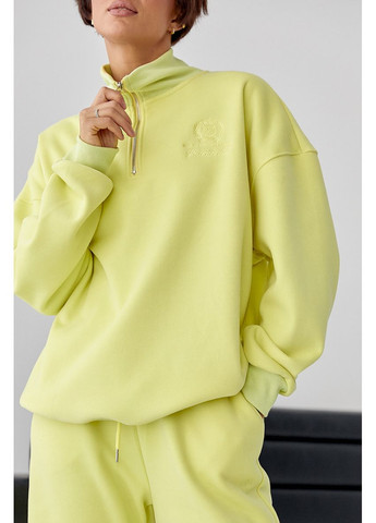 Утепленный спортивный костюм с джогерами и свитшотом Lurex Спортивный костюм (370381264)