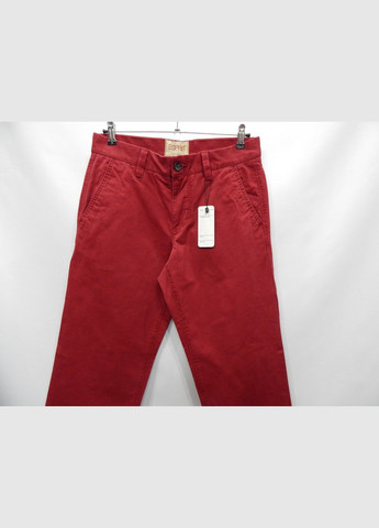 Бордовые повседневный демисезонные брюки Esprit