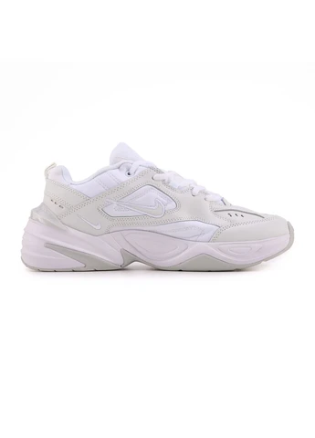 КРОСІВКИ ЖІНОЧІ NIKE M2K TEKNO WHITE НАЙК М2К ТЕКНО No Brand білі демісезони (367173578)