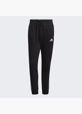 Штани чоловічі Essentials Cuff 3-Stripes Black GK8831 adidas (332609878)