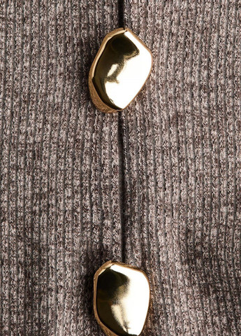 Серо-коричневый свитер H&M