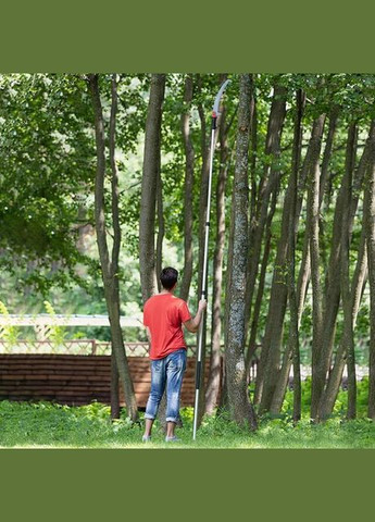 Ножівка садова з гаком 350 мм сталь 65MN для обрізання на дереві Intertool (332207552)