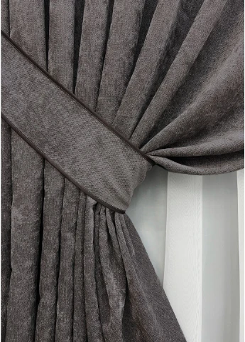 Шторная премиум ткань шенилл однотонный, коллекция "VELMIRA Rich" 1928ш VR-Textil (385204271)