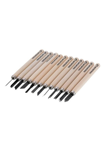 Набір різців для дерева 135 мм (12 шт.) (HT-3504) Intertool (335048743)