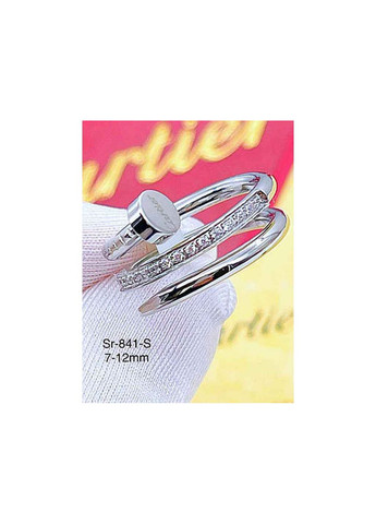 Каблучка Stainlees Steel 841-S р. Stainless Steel (346393519)