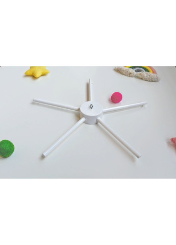 Основа Крестовина для детского мобиля, 5 лучей, 28 см, No Brand (362679083)