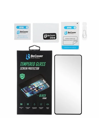 Стекло защитное Samsung Galaxy A52 SM-A525 Black (706016) BeCover (382062736)