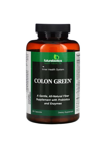 Добавка для очищения толстой кишки Colon Green 150 Capsules FutureBiotics (292555747)