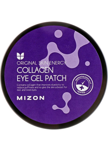 Патчі для очей з морським колагеном Collagen Eye Gel Patch 60шт (755863-1719) Mizon (368628962)