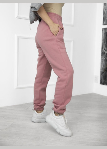 Трендовые брюки-джоггеры на флисе No Brand (313295054)