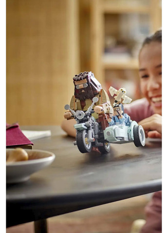 Конструктор Harry Potter - Поїздка Геґріда й Гаррі на мотоциклі, 617 деталей колір різнокольоровий CB-00285663 Lego (362025268)