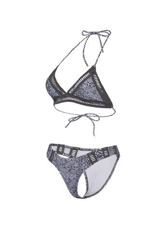 Сірий літній купальник No Brand