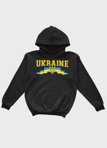 Худі з патріотичним принтом UKRAINE (HDKids-001-2-BL-005-1-093) Modno (290709040)