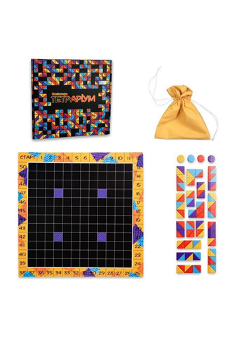 Настільна гра "Тетраріум" 30332 Strateg (306436186)