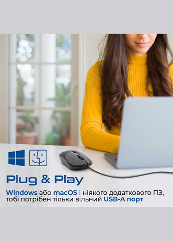 Мышь CM-2400 Black Promate (336952015)