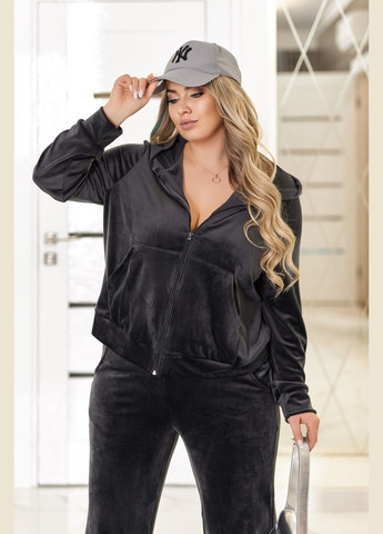 Велюровий спортивний костюм жіночий Fashion Girl (325610070)