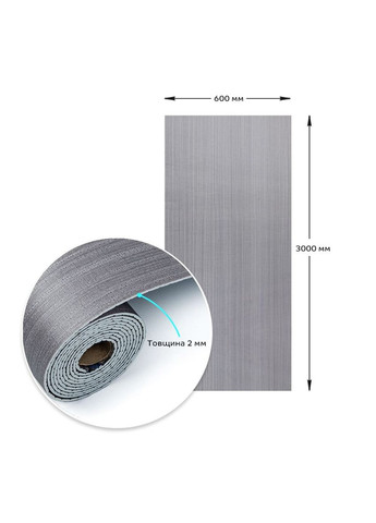 Самоклеящаяся виниловая плитка в рулоне 0,6х3mх2мм матовый (D) SW-00002055 Sticker Wall (298285144)