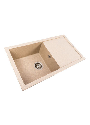 Гранитная мойка для кухни SOLID 7843 матовая Сафари Valeso (358059603)