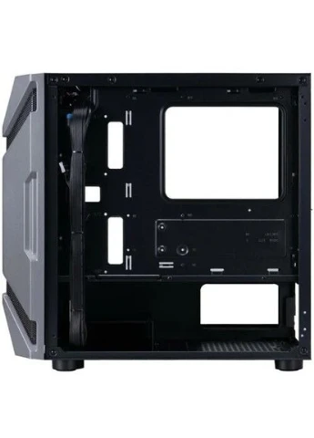 Корпус D3-A,, без БЖ, Mini Tower, Micro ATX / Mini ITX, 1xUSB 3.0 / 2xUSB 2.0, макс. CPU - 190 мм / VGA - 340 мм, бічна панель 1STPLAYER (395339374)