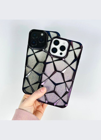 Чохол 3D Diamond для iPhone 15 Pro Pink No Brand (319336072)