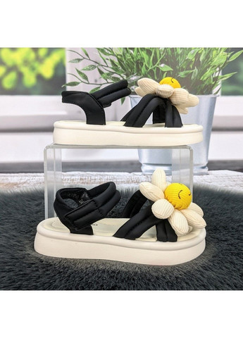 Босоніжки дитячі для дівчинки з об'ємною ромашкою Kimboo (335206332)