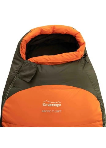 Спальний мішок Arctic Long кокон лівий orange/grey 225/80-55 UTRS-048L Tramp (390698591)