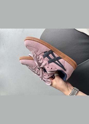 Кроссовки женские Asics x Hay Skyhand pink black | Асикс розовые черные No Brand розовые демисезоны (342717940)