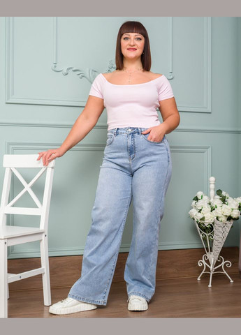 Джинсы LJ A413 Alenka Plus - (354699594)