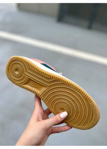 Комбіновані Осінні кросівки чоловічі nike air force 1 low x undefeated найк аір форс 1 преміум No Brand