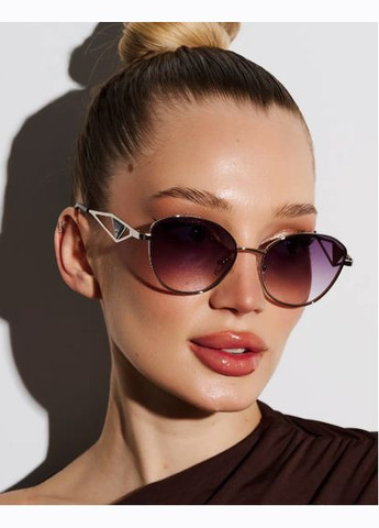 Тоновані окуляри для корекції зору в стилі Майбах -4.00 UV 400 Ralph (341136804)