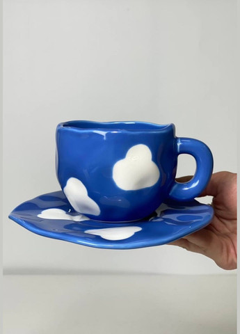 Чайный керамический набор Облако 290 мл No Brand (316383993)