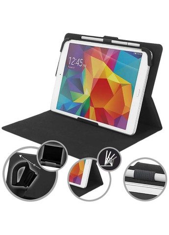 Чохол Facile Plus Universal для планшетів 7-8" з кріпленням для стілус Apple Pencil Black (TAB-FAP8-BK) Tucano (322911113)