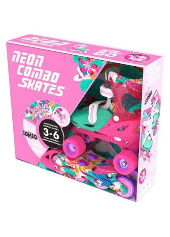 Ролики Combo 34-37 Floral (NC49F4) Neon (324212661)