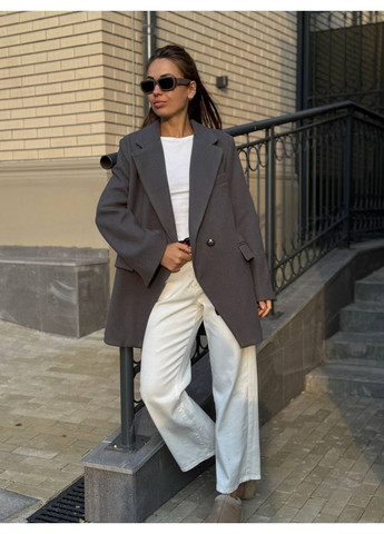 Графитовое Пиджак-пальто Fashion