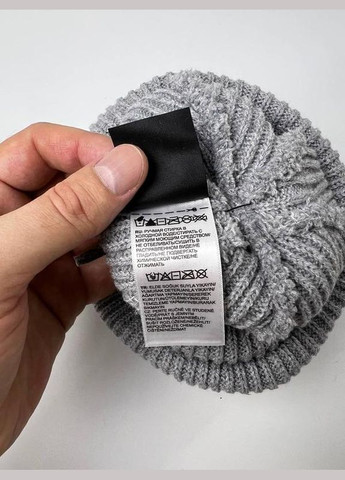 Шапка TNF black one size цвет Светло-серый The North Face (313442911)