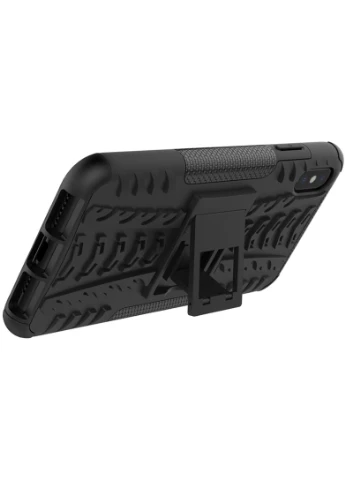 Чехол-накладка Dazzle Kickstand 2 in 1 Case Apple iPhone XS Max Black Toto (301781924)