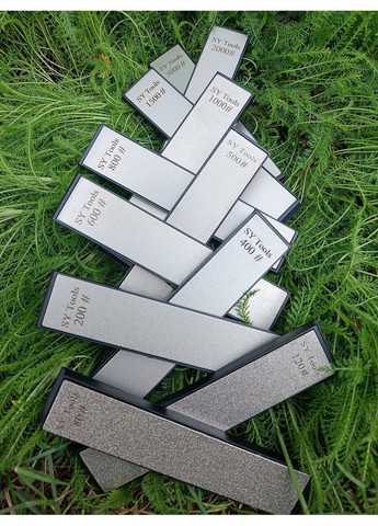 Набір точильний алмазний камінь брусок бруски для ножів 4шт 30мм Sy Tools (361856867)