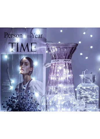 Гирлянда роса нить светодиодная 3 м на батарейках для дома BIG (363833096)