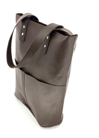 Женская кожаная сумка Шопер Коричневый Dekey (332055226)