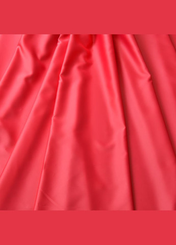 Тканина портьєрна однотонна Шик V-13880 малина No Brand (321991365)