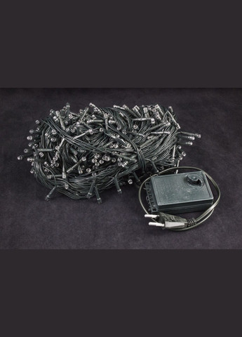 Світлодіодна гірлянда нитка на ялинку Кольорова 10 метрів 140 лампочок інтер’єрна від мережі чорний провід (m.01.5В.140-) Laplandia (314893423)