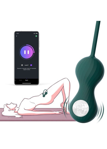 Набір вагінальних кульок з вібрацією Crystal Duo Fun Town (316253319)