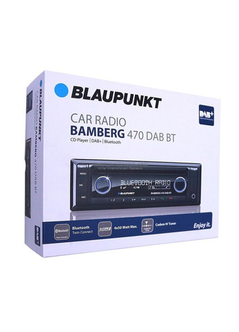 Автомагнітола Bamberg 470 DAB BT автомагнітола з функціями DAB / Bluetooth / CD / MP3 / USB для автомобіля. Blaupunkt (292324118)