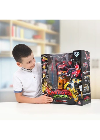Игровой набор с роботом-трансформером Dinoster – Раптор Трон (Срок доставки до 10 дней!) MIC (385840979)