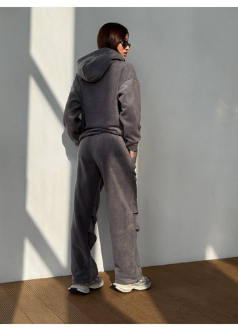 Теплый женский костюм из двустороннего флиса No Brand (366391898)