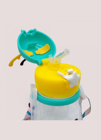 Поїлка-непроливайка пляшечка (пластик) 550 мл (блакитний) MIC (327865983)