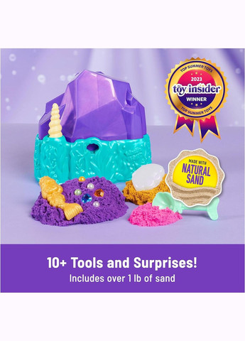 Кінетичний пісок Kinetic Sand Mermaid Crystal Playset Русалка Кристал Spin Master (282964555)
